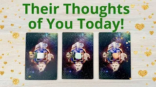 👫WHAT ARE THEY THINKING ABOUT YOU TODAY? 😍 PICK A CARD 💝 LOVE TAROT READING 💥 TWIN FLAMES