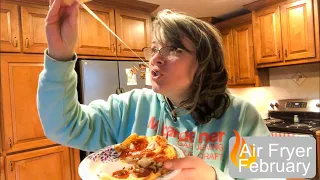 Low Carb Pizza (Fathead Crust) in the Air Fryer | Air Fryer February