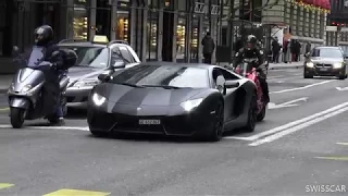 Lamborghini aventador blackout concept