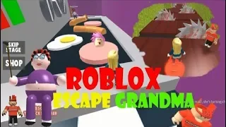 Каникулы у БАБУЛИ Побег от голодной бабушки ROBLOX ESCAPE GRANDMA