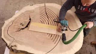 Woodworking. How to Make an unusual coffee Table. Part 1