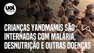 Crise Yanomami: 47 crianças estão internadas em Roraima; 29 só na última semana