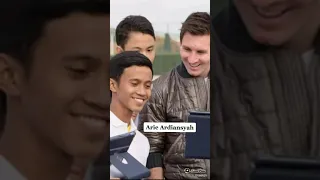 Orang Indonesia yang pernah bertemu dengan Lionel Messi #Short #Messi #Barca