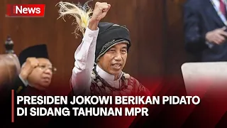 Pidato Kenegaraan Presiden Jokowi di Sidang Tahunan MPR