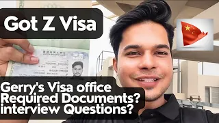 How Did I Get My Z Visa for Work in China: Documents Checklist & Interview Experience| #ZVisa