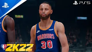 NETS at WARRIORS | FULL GAME HIGHLIGHTS | NBA 2K22 GAMEPLAY (PS5)