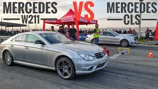 Mercedes CLS vs W211 Ингушетия