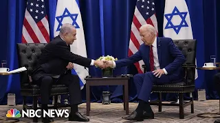 Biden and Netanyahu reaffirm goal of improving Middle East relations