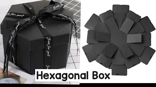 How To Make Hexagonal Box || Making for Explosion Box