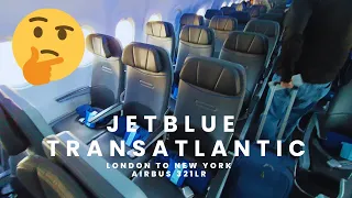 Jetblue ECONOMY Transatlantic London To New York | Airbus A321
