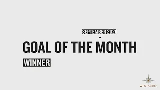 Goal of the Month | Winner | September 2021