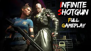 INFINITE SHOTGUN | Full Gameplay | INFERNO | Resident Evil 3 REMAKE
