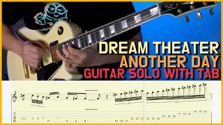 Dream Theater - Another Day Guitar Solo with Tab (드림씨어터 어나더데이 기타솔로 악보, 탭, 타브)