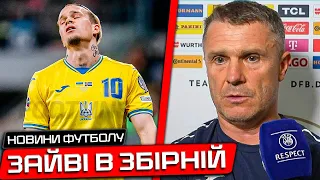 ТЕРМІНОВО: РЕБРОВ ВИРІШИВ ПОПРОЩАТИСЬ З ТРЬОМА ГРАВЦЯМИ В ЗБІРНІЙ УКРАЇНИ | НОВИНИ З ТАБОРУ ЗБІРНОЇ