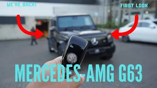 🔥WE'RE BACK! Mercedes G63 AMG First Look [4k]🔥