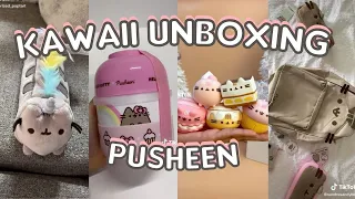 Kawaii Unboxing Pusheen The Cat Edition pt. 1 📦🐈‍⬛💖    | Kawaii TikTok Compilation