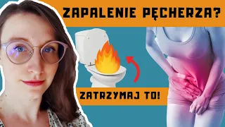 ZAPALENIE PĘCHERZA – Boli pęcherz? Co robić gdy masz TE objawy? Jak leczyć? Znam to! | O, choroba!