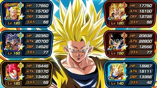 UPGRADED FULL GOKU ONLY TEAM SHOWCASE! Dragon Ball Z Dokkan Battle