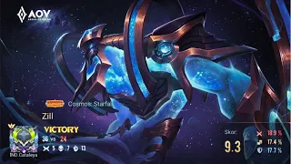 Zill Cosmos Starfall Gameplay - Arena of Valor