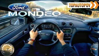 Ford Mondeo mk4 2.0TDCI (103kW) |69| 4K TEST DRIVE – ACCELERATION, BRAKES & ENGINE VIEW🔸TopAutoPOV