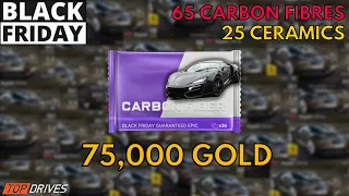 Top Drives : LEGENDARY **75,000 GOLD** BLACK FRIDAY 2022 PACK OPENING | feat. Dave & Swong