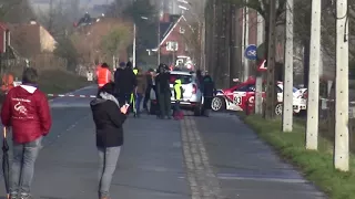 Bert Coene in de rallysprint van Moorslede 2018