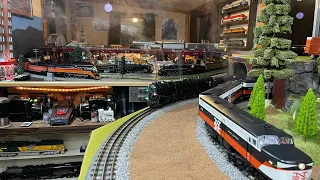 Let’s Run Some Trains in the O Gauge Train Room!