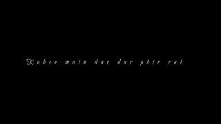 Humnava 🖤🥀 Hamari Adhuri Kahani Black Screen Lyrics Whatsapp Status | Sad Black Screen Lyrics Status