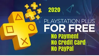 Get FREE PlayStation Plus (14 Days) without any credit card or Paypal (2020)