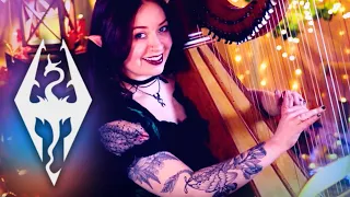 Skyrim - "The Dragonborn Comes" (Celtic Harp Cover)