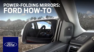 Resynchronizing Your Power-Folding Mirrors | Ford How-To | Ford