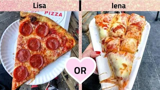 Lisa or Lena FOOD🍩 (would u rather) PoKeUnicorn #5