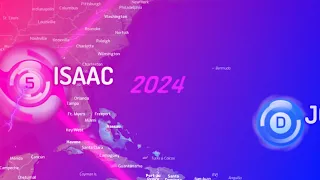 2024 Hypothetical Atlantic Hurricane Season Animation (CrimsonRTZ)