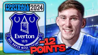 How I SAVED Everton with there 10 Point DEDUCTION on Football Manager 2024!