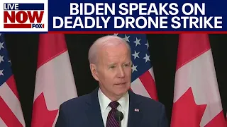 Drone strike in Syria: Biden remarks on Iranian drone strike, US counterstrike | LiveNOW from FOX