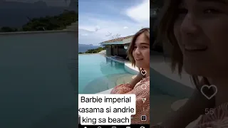 Barbie imperial kasama ai andrie king sa beach #shortsvideo  #youtubeshorts