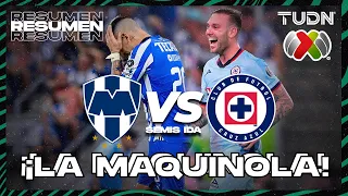 Resumen | Monterrey vs Cruz Azul | CL2024 - Liga Mx - Semifinal IDA | TUDN