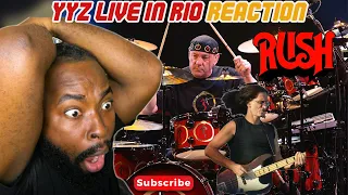 HIP HOP FAN REACTS TO " RUSH - YYZ LIVE IN RIO" REACTION!! RAP FAN ROCK REACTS