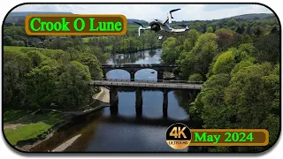 🌤 Stunning Autumn Colours at Crook O Lune ( In 4K UHD ) testing my new drone 🌳