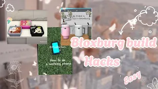 Bloxburg build hacks to make your builds look BETTER |easy |roblox