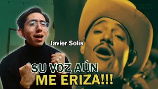 NO PUEDO DESCRIBIR SU VOZ... | JAVIER SOLÍS - Me Estoy Acostumbrando | Reacción y análisis Vocal