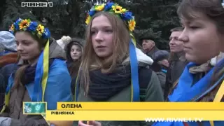 На Марші миру у Рівному вшанували усіх загиблих від рук терористів на Сході України