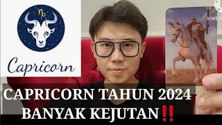 CAPRICORN 2024 ‼️BANYAK KEJUTAN BUAT ZODIAK INI SOAL KEUANGAN ASMARA KARIR !!