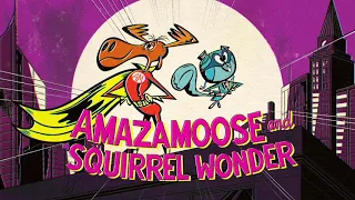 rocky and bullwinkle squirrel wonder and amazamoose