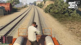 GTA V   Train Shootout   1 7