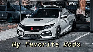 My TOP 5 MODS That I've Done to My Honda Civic Si