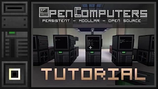 OpenComputers v1.1 Tutorial 1: Basic setup (English)