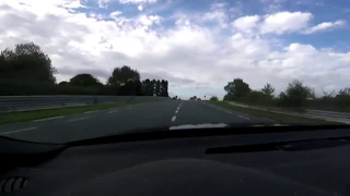 Audi RS3 Crash On 250 Km/h