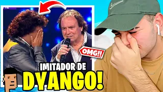 REACCIÓN a EL IMITADOR de DYANGO se CONMOVIÓ al CONOCER al VERDADERO ARTISTA *IMPRESIONANTE* 😨🔥