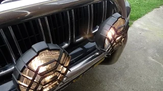 Montaż reflektorów dodatkowych Jeep Grand Cherokee WG